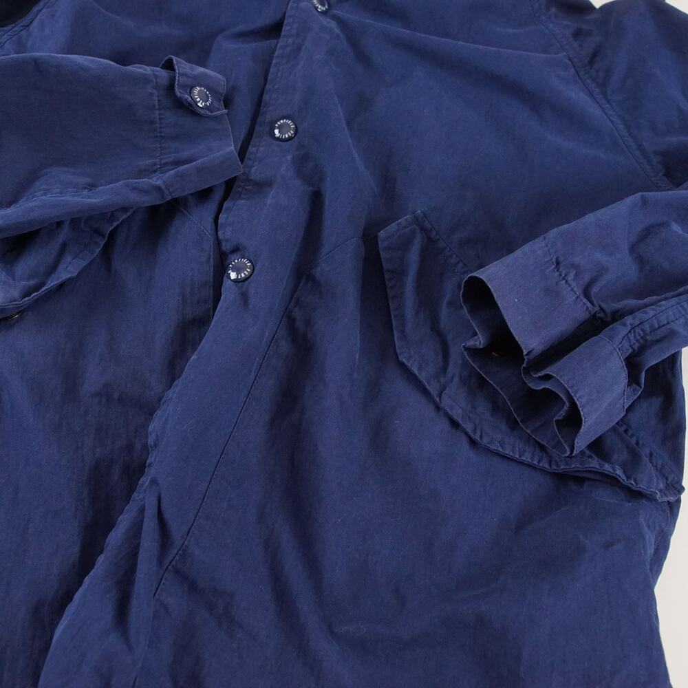 Penfield Davenport Snap Button Dark Blue Cotton Nylon Jacket Mens Sz L - Picture 12 of 12